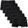 CALIDA Boxershorts unifarben schwarz S 6er Pack