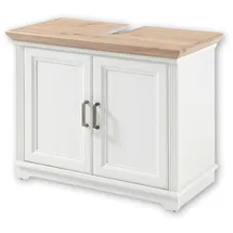 Stella Trading Waschbeckenunterschrank 83 x 66 x 43 cm Weiß