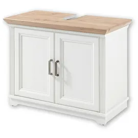 Stella Trading Waschbeckenunterschrank 83 x 66 x 43 cm Weiß