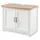 Stella Trading Waschbeckenunterschrank 83 x 66 x 43 cm Weiß