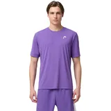 Head Slice II T-Shirt, Men, Purple