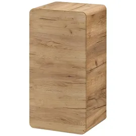 Lomadox Badezimmer Unterschrank hängend Luton-56-craft, Wotan Eiche Nb. Nb., B/H/T ca. 35/68/32 cm