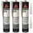 vasalat Haftstarker 1K-PU Klebe-Dichtstoff 300 ml Schwarz