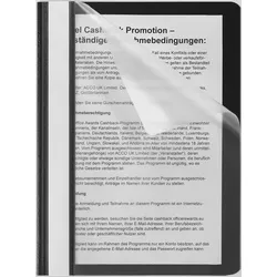 Schnellhefter A5 Polypropylen (PP) schwarz