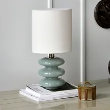 House Doctor Step Tischleuchte, hellblau / off-white