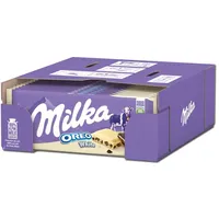 (17,46€/1kg) Milka Oreo White Schokolade, 22 Tafel je 100g