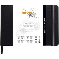 Rhodia 116114C - Skizzenbuch Bristol Book, 32 Blatt blanko,