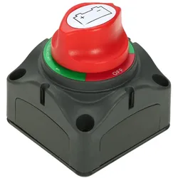 Batterieschalter für Auto, Wohnmobil, Boot, 4 Positionen, 300 A