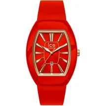 ICE-Watch - ICE boliday Dome Red gold - Rote Damenuhr mit Silikonarmband - 024542