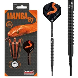 BULL'S Mamba 97 M3 Soft Dart 18 g Schwarz/Orange