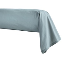 Essix First Nackenrollenbezug, Perkal-Baumwolle, Eisblau, 43 x 230 cm, 43 x 230 cm