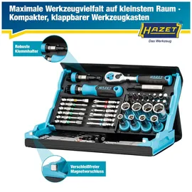 HAZET Steckschlüsselsatz 1/4" 2200SC-32 59-tlg.