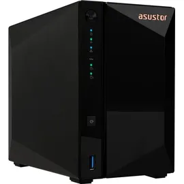 ASUSTOR DRIVESTOR 2 Pro Gen2 AS3302T v2 NAS, Realtek, RTD1619B, Schwarz