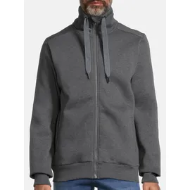 salzhaut MOOL Sweatjacke Herren grau 3XL