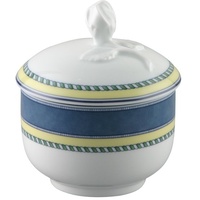 Hutschenreuther Maria Theresia Medley Zuckerdose 6 Personen - Rund - Ø 9,3 cm - h 10,9 cm - 0,250 l, Porzellan Blau