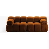 Micadoni Sofa Bellis, modular 2-Sitzer orange