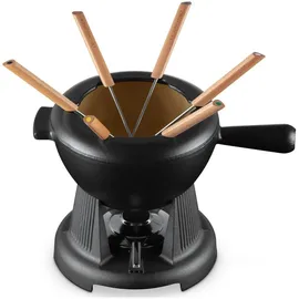 Le Creuset Käsefondue-Set Schwarz,
