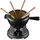 Le Creuset Käsefondue-Set Schwarz,