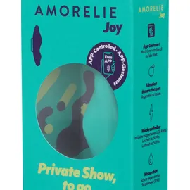 AMORELIE Joy – App-gesteuerter Slip-Vibrator Boogie | Spritzwassergeschützt aus Silikon
