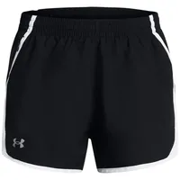 Under Armour Fly-By Shorts Damen 002 - black/white/reflective XL