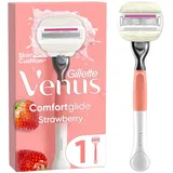 Gillette Venus Comfortglide Strawberry Edition Rasierapparat mit 1 Klinge St