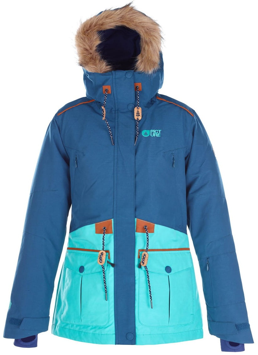 Picture Apply Women Snowboardjacke DarkBlue/White  S  