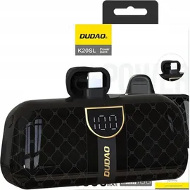 DUDAO K20S Mini-Powerbank in Form einer Tasche 5000 mAh / externer Akku - i-Phone Schwarz