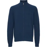 Blend Strickjacke BLEND "Strickjacke BHCodford" Gr. XXL, blau (marineblaus) Herren Strickjacken