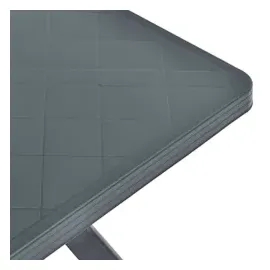 vidaXL Bistrotisch 70 x 70 x 72 cm Anthrazit