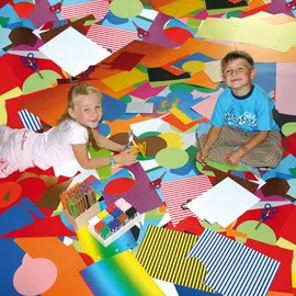 Folia Tonkarton mehrfarbig DIN A2 125 Blatt