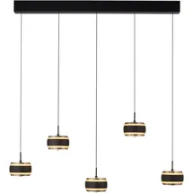 neuhaus pure PURE Falling Rings 5x LED Board 13 cm eckig schwarz