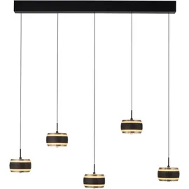 neuhaus pure PURE Falling Rings 5x LED Board 13 cm eckig schwarz