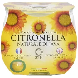 Citronella-Kerze im Glas 120g