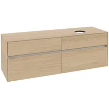 Villeroy & Boch Collaro Waschbeckenunterschrank C05100VJ 160 x 55 cm Nordic Oak