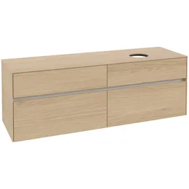 Villeroy & Boch Collaro Waschbeckenunterschrank C05100VJ 160 x 55 cm Nordic Oak
