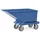 FETRA Muldenkipper Stahl 250 l blau mit Ablasshahn