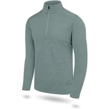 normani Outdoor Sports Merino Langarm mit 1/4 Zipper Canberra Blau 4XL