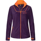 Rock Creek Fleecejacke Dunkellila S