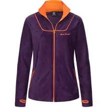Rock Creek Fleecejacke Dunkellila S