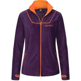 Rock Creek Fleecejacke Dunkellila S