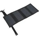 20w Faltbares Usb 5,5v Monokristallines Tragbares Solarpanel Für Camping, Wandern Und Reisen