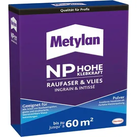 Henkel Hohe Klebkraft Raufaser & Vlies Pulver Tapetenkleister 1 kg transparent