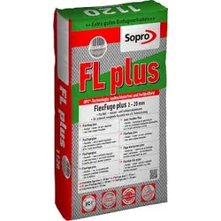 Sopro FlexFuge FL PLUS Fliesen Fuge Fugenmörtel Fugenmasse 2-20mm 5 KG - betongrau 14