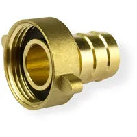 Stabilo-sanitär Messing Schlauchverschraubung 3/4 Zoll 26,5x14mm 2-teilig