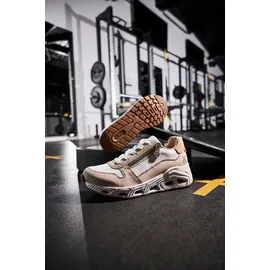 Rieker Sneaker Damen Weite M Beige/Weiß 37