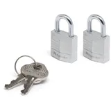 Master Lock 2 Vorhängeschlösser 3-stift-zyl. 20mm 9120eurtcc