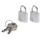 Master Lock 2 Vorhängeschlösser 3-stift-zyl. 20mm 9120eurtcc