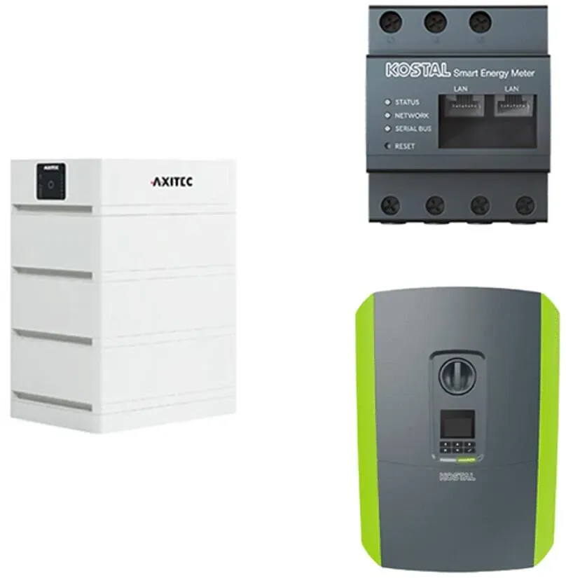 Speicher Wechselrichter Set System inkl. Hybridwechselrichter AXIstorage Li SV1 10.1 + Plenticore Plus 10 G2, AXITEC + Kostal