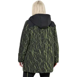 Ulla Popken Regenjacken Damen Schwarz L-XL