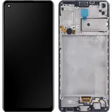 Samsung Front LCD Asm Black A217F Galaxy A21 (Display), Mobilgerät Ersatzteile, Schwarz